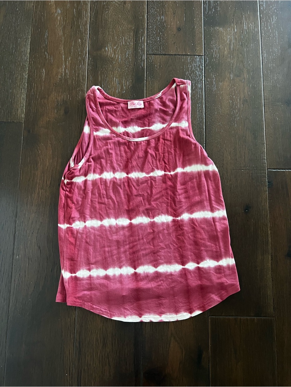 One step closer tie dye red tank